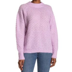 FRNCH Paris Norhen Super Soft Lavender Purple Sweater - Size Medium